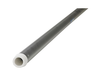 Skaft med gevind Vikan 150,5cm, Ø2,2cm, grå, aluminium/PP, stk