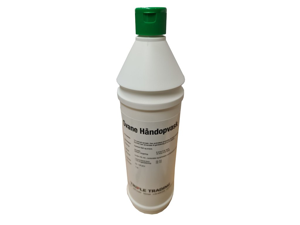Håndopvask, Svanemærket, u/farve, u/parfume, 12x1ltr/kolli