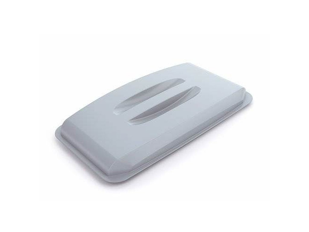 Låg til Durabin affaldsspand 60 l, grå, stk