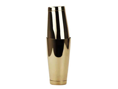 Nordicbar Boston Shaker Tin/Tin 75 cl Gold