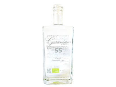Geranium Gin 55 Organic Navy Strength