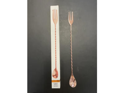 Nordicbar Barske m. Gaffel 30 cm Kobber