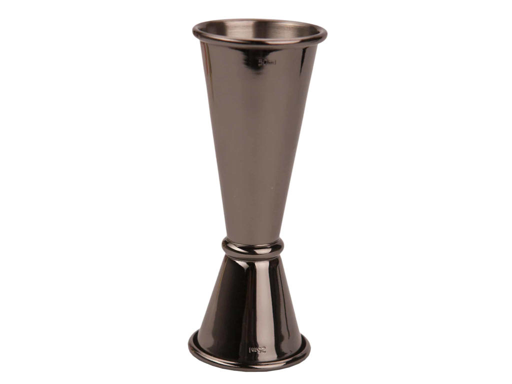 Nordicbar Jigger V-Shape 25/50 ml Black