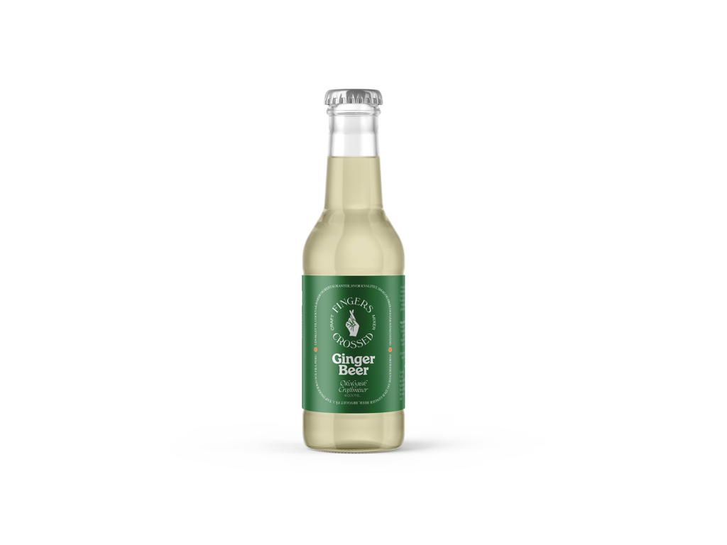 Fingers Crossed Ginger Beer, Økologisk 20stk, 20cl
