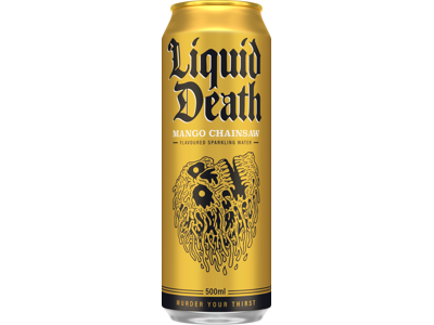 Liquid Death Sparkling Mango 50cl, 12stk,
