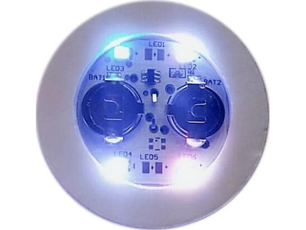 LED Sticker Hvid Lys 5 cm (5 stk)