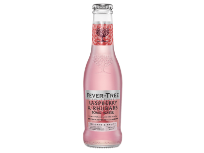 Fever Tree Raspberry & Rhubarb Tonic, 24 stk, 20 cl, 