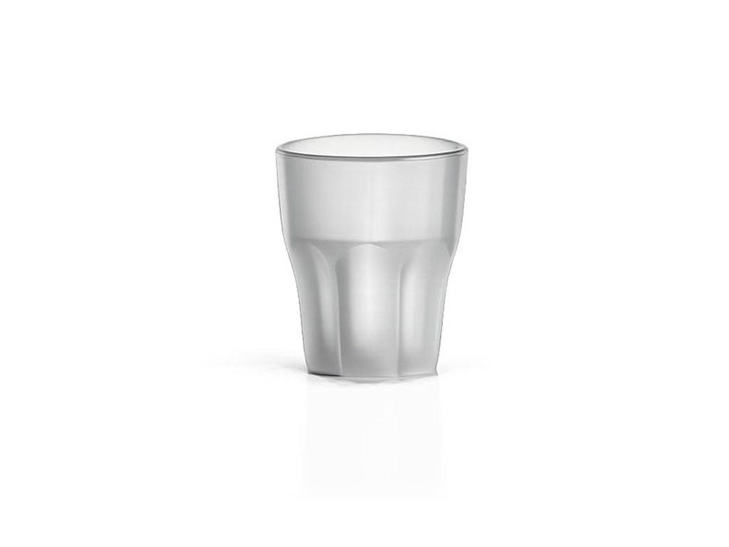 Frosted Shotglas Polycarbonat 4 cl (1 stk)