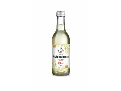 Fatdane Hyldeblomst med Hyben Øko, 25 cl. 24 stk