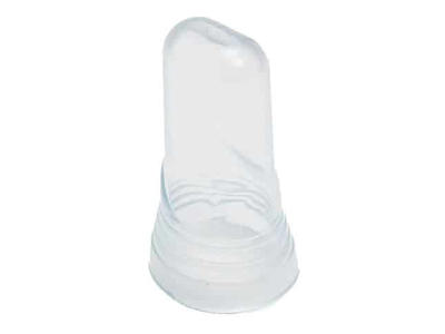 Stor Dust Cap Klar (12 stk)