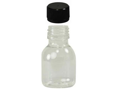 PET 6 cl Sampleflaske m. låg