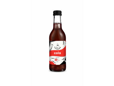 Fatdane Cola Øko, 25 cl, 24 stk