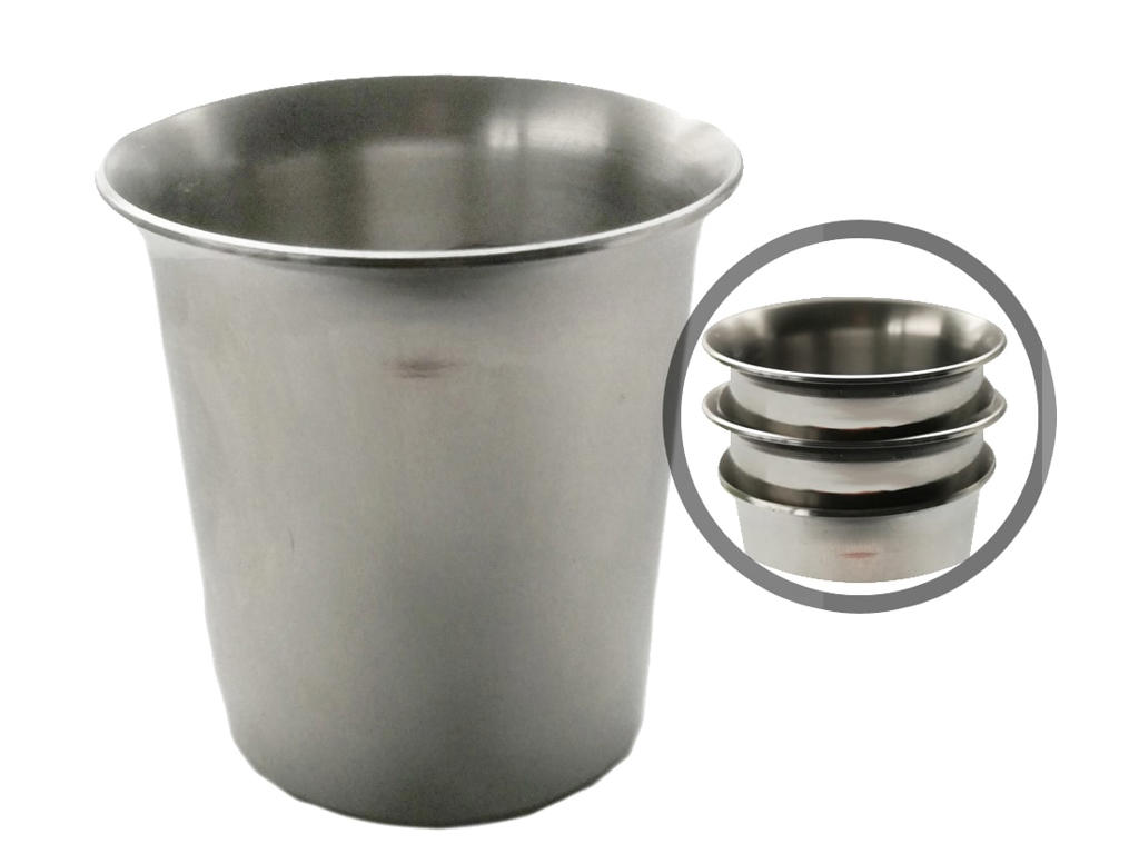 Stål shotglas 4 cl (1stk)