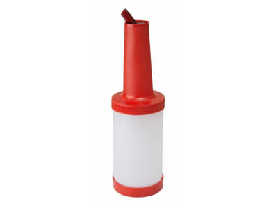 Juice Speed Bottle 1Liter Rød