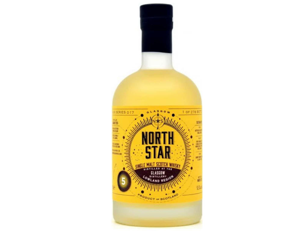 North Star-Glasgow  Single Malt Scotch Whisky 5 yo