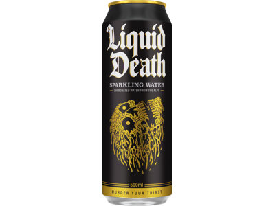 Liquid Death Sparkling Water 50cl, 12stk,