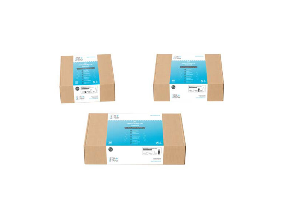 Stir + Straw 140x6 mm (200 stk)