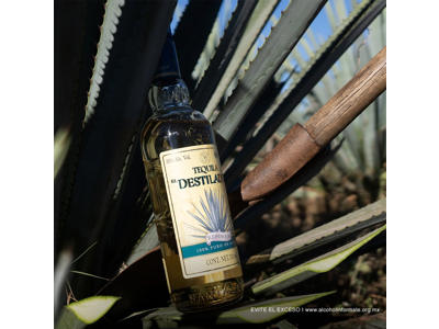 Tequila el Destilador Reposado 100%