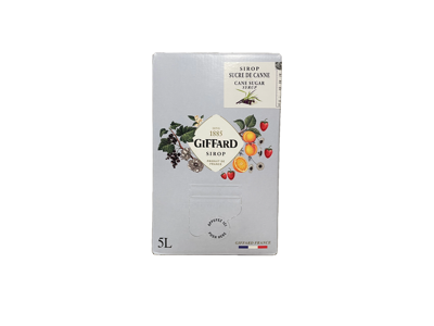 Giffard Sirup Cane Sugar 5L BIB