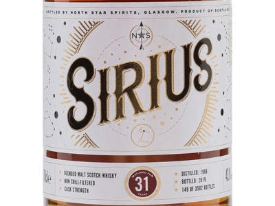 North Star Sirius 31 Year Old Whisky