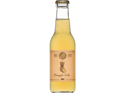 3 Cent Pineapple, 24 stk, 20cl