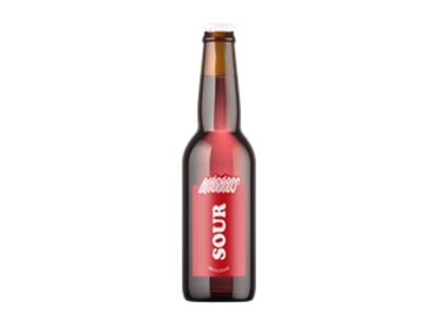 Blågårds Hindbær Sour, Økologisk 24 stk, 33 cl,
